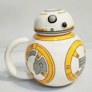 3D القدح على شكل السيراميك مع مقبض القهوة القدح كأس الهدايا الإبداعية