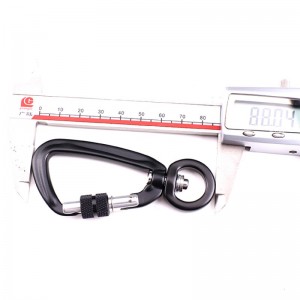 في الهواء الطلق هوك تسلق الصخور التخييم قفل مفتاح حلقة تسلق متعددة الوظائف تسلق الجبال هوك مشبك تسلق الجبال في الهواء الطلق الصيد ...