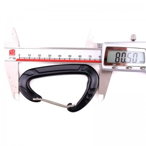 هوك في الهواء الطلق تسلق الصخور في الهواء الطلق تسلق الصخور الرئيسية قفل حلقة تسلق سريع في الهواء الطلق قفل سريع معدات السلامة