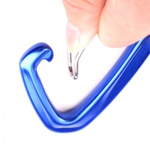 في الهواء الطلق هوك تسلق الصخور الرئيسية قفل حلقة تسلق متعددة الوظائف حلقة تسلق carabiner في الهواء الطلق الصيد سريع سريع سقوط معدات ا...