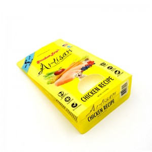 الطباعة الحفر مغلفة المواد الغذائية مربع الحقيبة