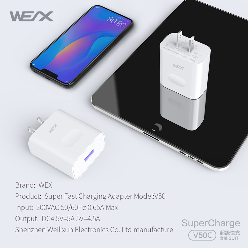 WEX V50C و V45C Quick Charger 3.0