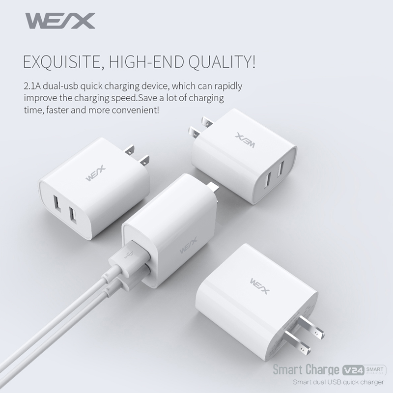 WEX V24 شاحن حائط سريع