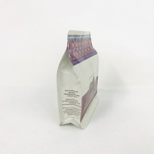 حار بيع 8 الجانب ختم تخصيص تصميم شعار المطبوعة كيس التغليف الشوكولاته الغذاء