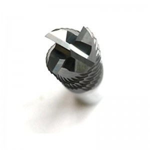 مطاحن نهاية خشنة من كربيد صلب ، HRC45 مع Tialn المغلفة ، 4 المزامير ، 1/4 \