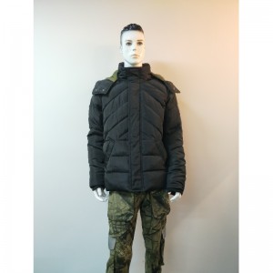 أسود PUFFER JACKET RLMPC0004
