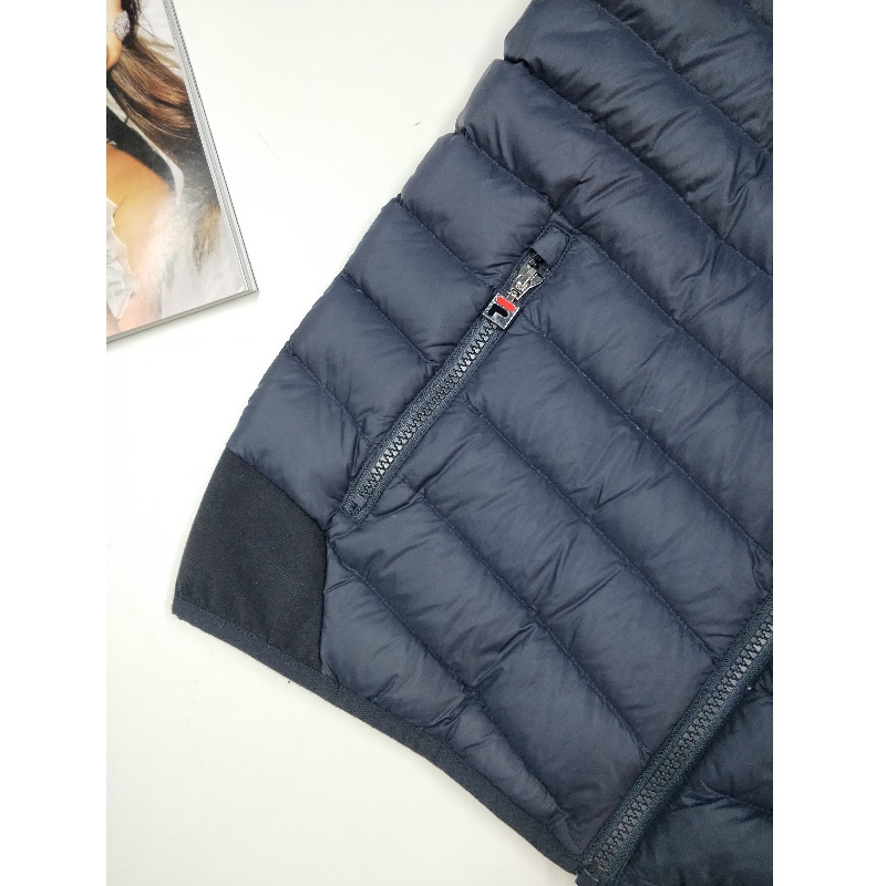 NAVY HOODED PUFFER JACKET RLMPC0013