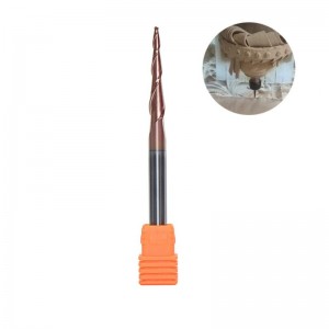 مدبب الكرة نهاية راديو مطحنة 1/4 \