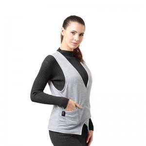 يسخن سترة الحجم قابل للتعديل البطارية الكهربائية الدافئة سترة للمشي التخييم في الهواء الطلق