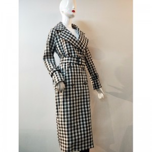 السيدات LONGLINE CHECK JACKET RLWJ0006