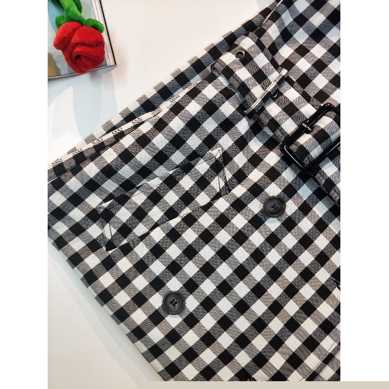 السيدات LONGLINE CHECK JACKET RLWJ0006