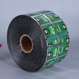 الغذاء فيلم التعبئة والتغليف البلاستيكية احباط الالومنيوم لفة للحليب الشاي القهوة الكيس