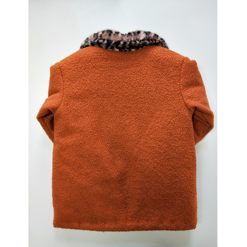 معطف برتقالي للأطفال RLCW0002N