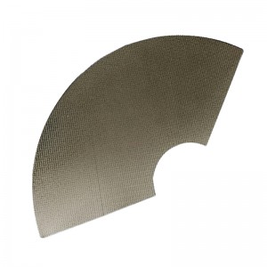 1 ميكرون متكلس الفولاذ المقاوم للصدأ شبكة مرشح