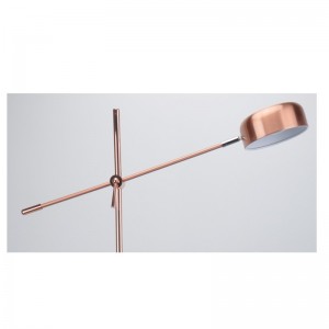 مصباح أرضي مع وظيفة ضبط وقاعدة مسطحة