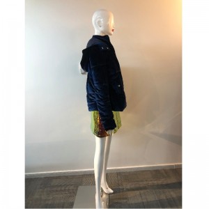 السيدات فيلفيت PUFFER COAT RLWPC0044