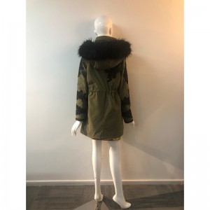 سيدات خاكي HOODED COAT RLWPC0047