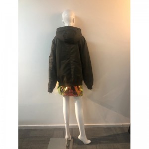 سيدات خاكي HOODED COAT RLWPC0078