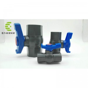 ارتفاع ضغط مقبض خاص PVC الكرة صمام