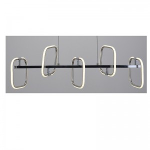 مصباح قلادة الصمام مع قطاع الألومنيوم مربع