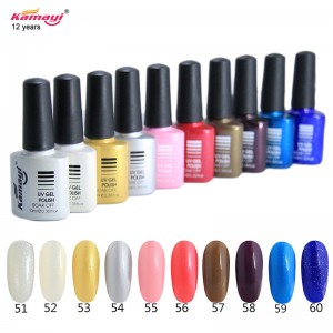 Kamayi China Gel Nail Polish Private Label خطوة واحدة هلام القلم البولندية نقع قبالة مسمار هلام البولندية