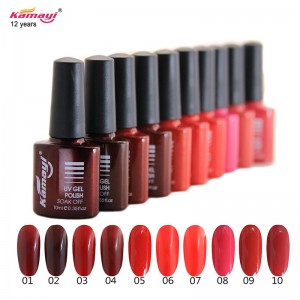 Kamayi China Gel Nail Polish Private Label خطوة واحدة هلام القلم البولندية نقع قبالة مسمار هلام البولندية