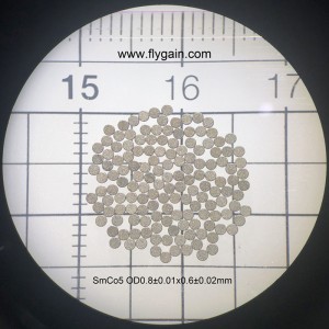2019 الصين الصانع مايكرو الدقة الصغيرة سمكو خاتم المغناطيس