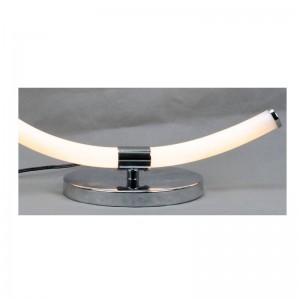 مصباح طاولة LED مع أنبوب شكل C من الأكريليك