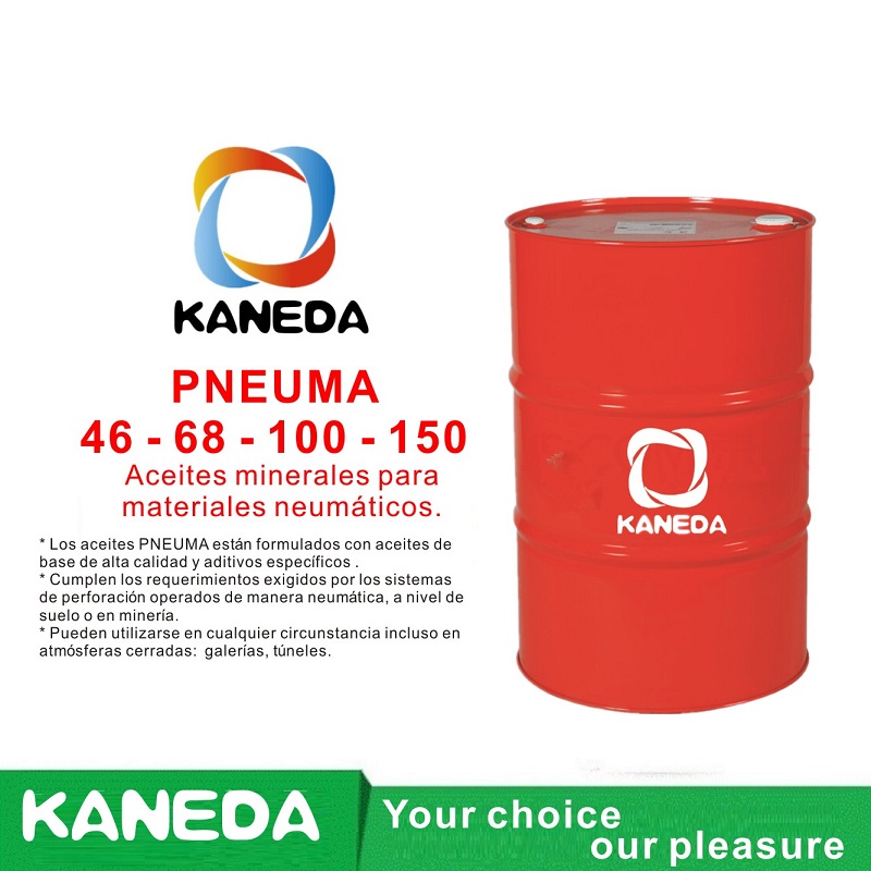 KANEDA PNEUMA 46 - 68 - 100 - 150 Aceites metales para materiales neumáticos.