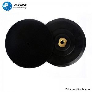 Z-LION ZL-A0013 حاملات ظهر وسادة تلميع أداة الماس مع الراتنج