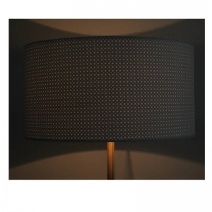 مصباح الكلمة الحديثة مع الظل النسيج