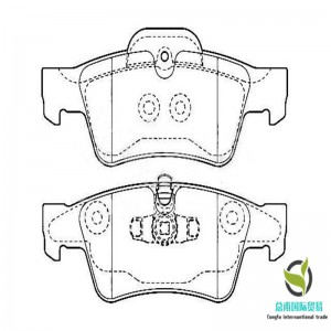 وسادات الفرامل (OE: 004 420 52 20 ، OE: A0044205220)