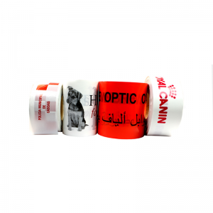 أفضل ماء للطباعة المرور PE شريط تحذير المتراس