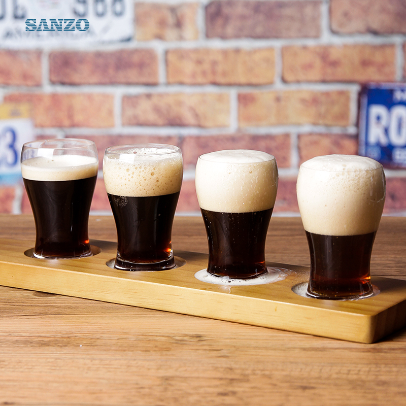 Sanzo 6-Beer Beer Glasses مخصص نظارات البيرة توليب تصنيع المعدات الأصلية البيرة الزجاج