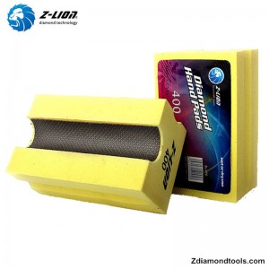 تخصيص منصات تلميع اليد جودة الماس electropalted للحجر ZL-37CV20