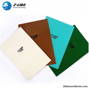 ZL-35B راتنج الماس جلخ ورقة مرنة للحجر هندسيا