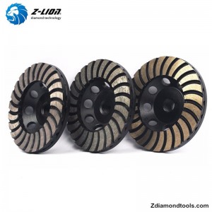 ZL-17 طبقة مزدوجة كأس الماس عجلة توربو للجرانيت