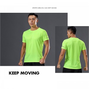 FDMM004 للرجال بارد جاف صالح قمصان قصيرة الأكمام طاقم