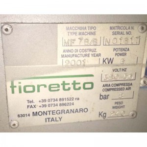 صنع الأحذية Fioretto الأحذية الساق آلة الكي