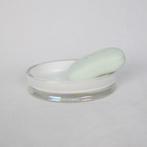 مجموعة الحمام الزجاجي اللامع الساطع