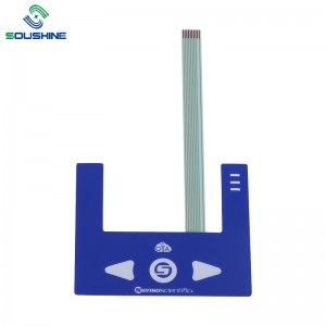 OEM التبديل غشاء مخصص مع الصمام