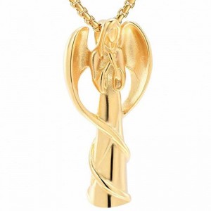 الحرق قلادة ملاك قلادة قلادة جرة قلادة 925 الفضة الاسترليني قلادة