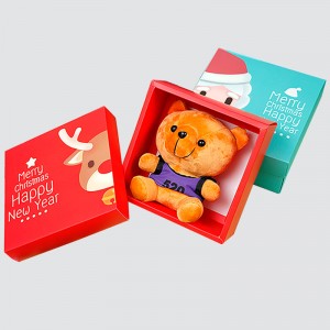 عرف عيد الميلاد ورأس السنة الجديدة عطلة علبة كرتون