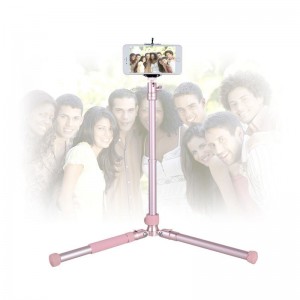 Kingjoy P056S ترايبود قابلة للطي مع اثنين من المقابض رئيس الكرة السيطرة