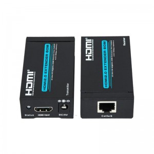 V2.0 HDMI موسع 60 متر على كابل واحد cat5e \/ 6 دعم Ultra HD 4Kx2K @ 60Hz HDCP2.2