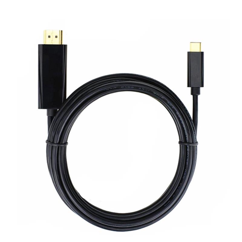 USB C إلى HDMI Cable 6ft (4K @ 60Hz) ، USB Type C إلى HDMI Cable [Thunderbolt 3 Compatible] for MacBook Pro 16 '' 2019/2018/2017، MacBook Air / iPad Pro 2019/2018، Surface Book 2، Samsung S10 ، و اكثر