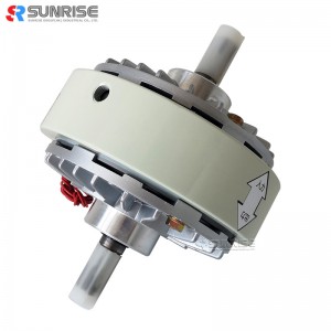 جودة عالية السعر المنخفض رمح مزدوجة الفاصل مسحوق المغناطيسي للتغليف سلسلة آلة الكمبيوتر