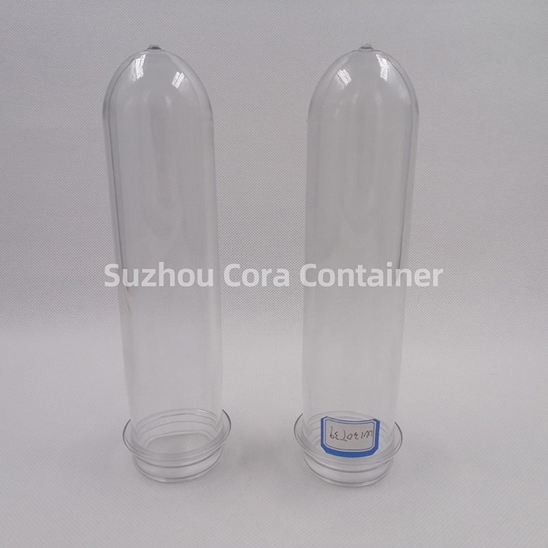 39MM 130G حجم الرقبة 46MM Plasitc الحيوانات الأليفة التشكيل لزيت المشروبات المياه