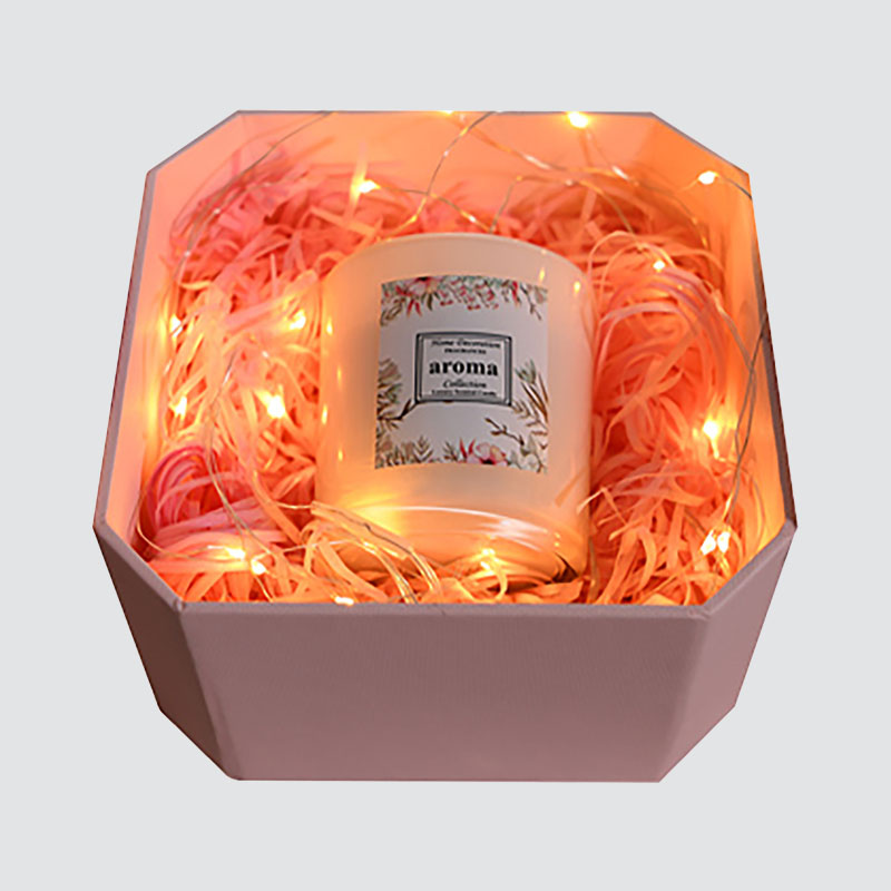 الوردي الحلو bowknot هدية مربع على شكل رفرف شمعة كأس الشوكولاته علبة هدية رائعة