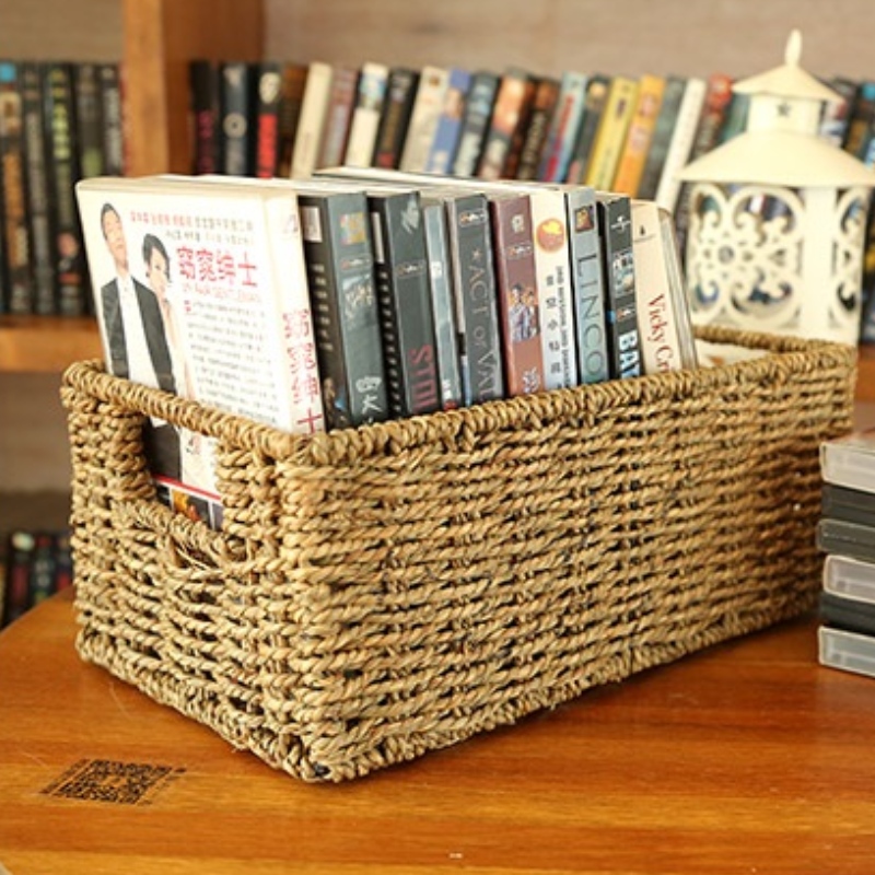 سلة التخزين غرفة نوم الأعشاب البحرية مع اصطف